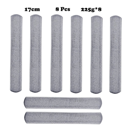 12-25Cm Weight Steel Plates for Weighted Vest Ankle Weights Load-Bearing Sturdy Adjustable Fitness Accessories Workout Equipment