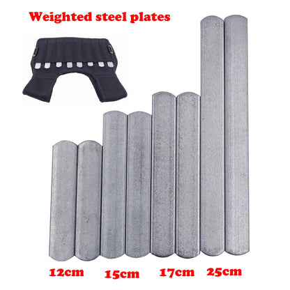 12-25Cm Weight Steel Plates for Weighted Vest Ankle Weights Load-Bearing Sturdy Adjustable Fitness Accessories Workout Equipment