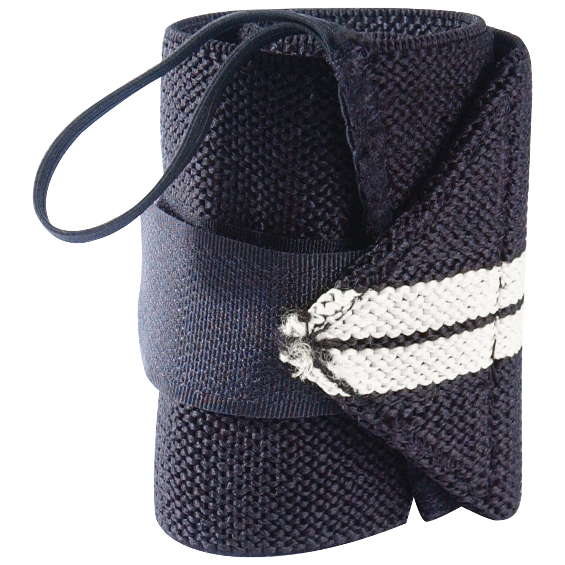 Professional Fitness Weight Lifting Wrist Wraps with Thumb Loops - Pair