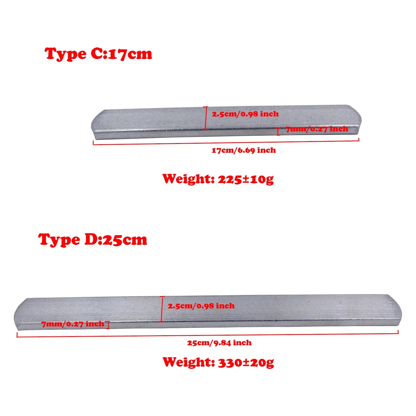 12-25Cm Weight Steel Plates for Weighted Vest Ankle Weights Load-Bearing Sturdy Adjustable Fitness Accessories Workout Equipment