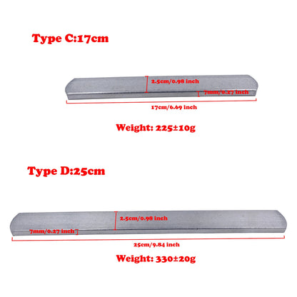 12-25Cm Weight Steel Plates for Weighted Vest Ankle Weights Load-Bearing Sturdy Adjustable Fitness Accessories Workout Equipment