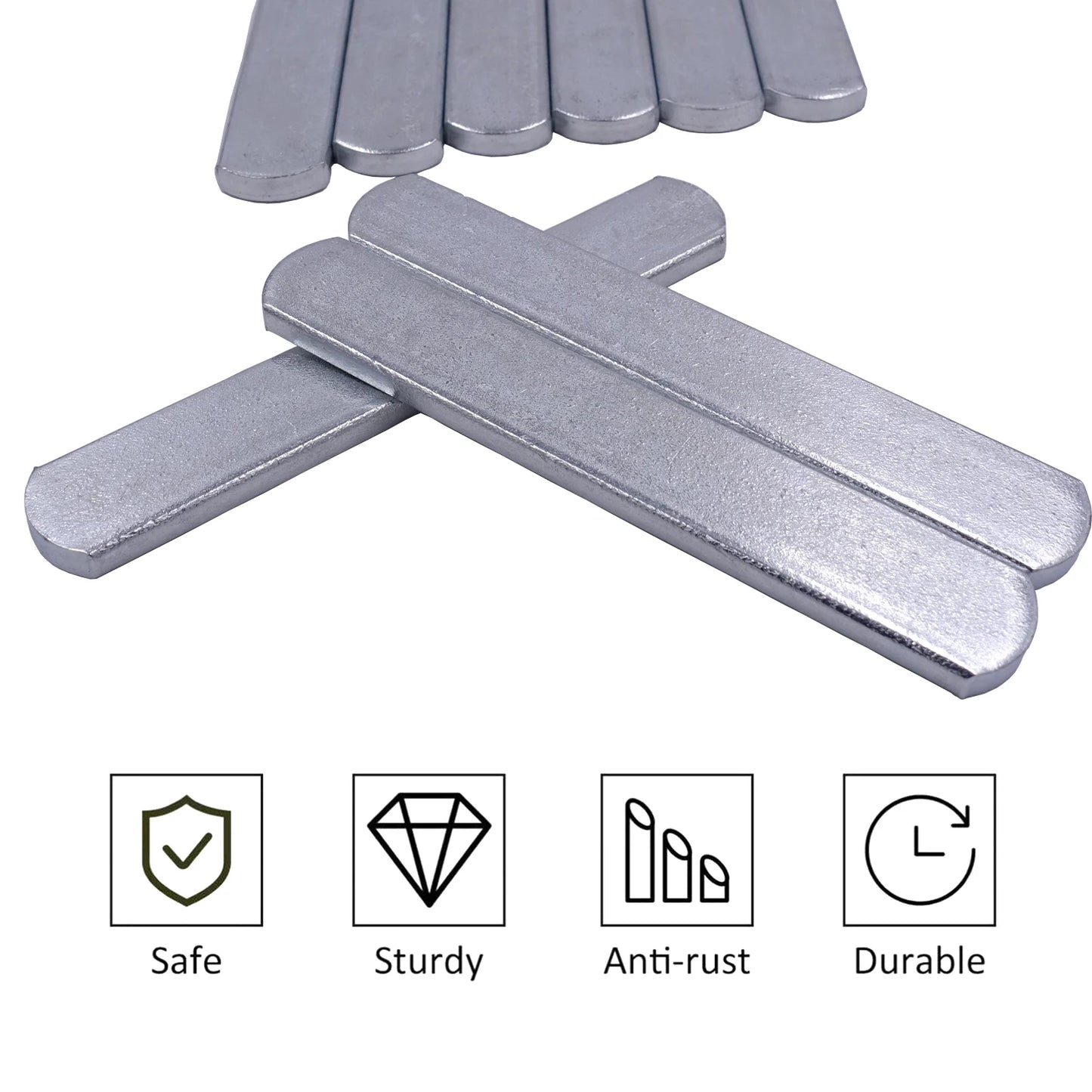 12-25Cm Weight Steel Plates for Weighted Vest Ankle Weights Load-Bearing Sturdy Adjustable Fitness Accessories Workout Equipment