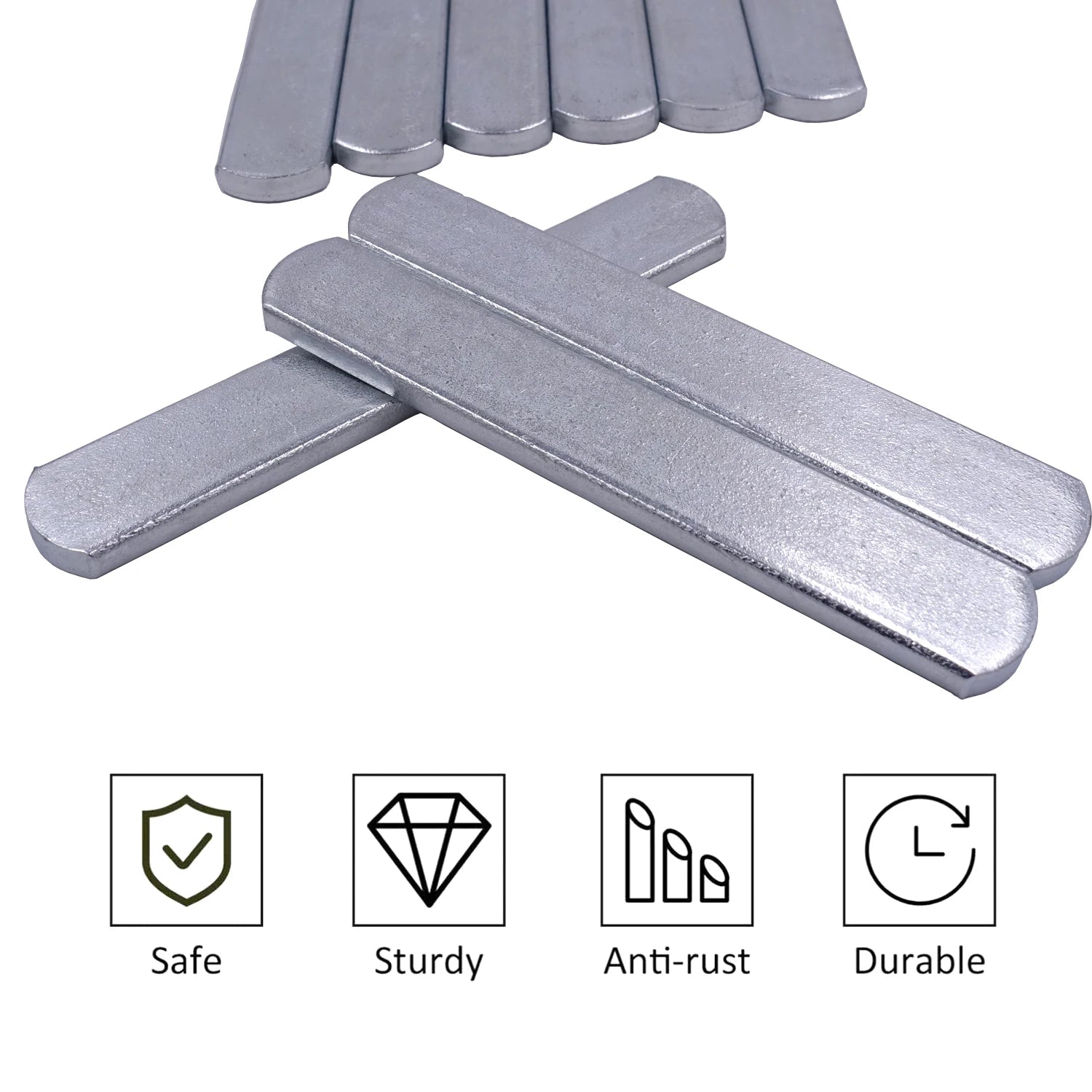 12-25Cm Weight Steel Plates for Weighted Vest Ankle Weights Load-Bearing Sturdy Adjustable Fitness Accessories Workout Equipment