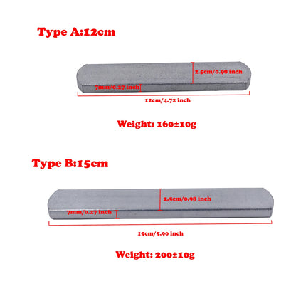 12-25Cm Weight Steel Plates for Weighted Vest Ankle Weights Load-Bearing Sturdy Adjustable Fitness Accessories Workout Equipment