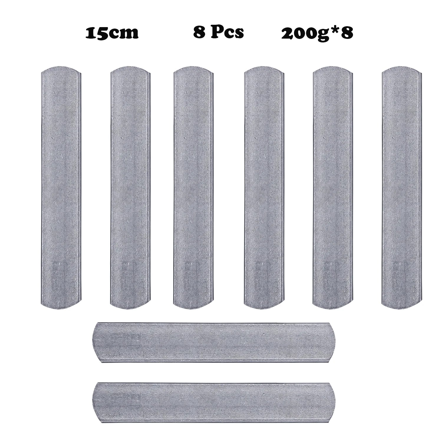 12-25Cm Weight Steel Plates for Weighted Vest Ankle Weights Load-Bearing Sturdy Adjustable Fitness Accessories Workout Equipment